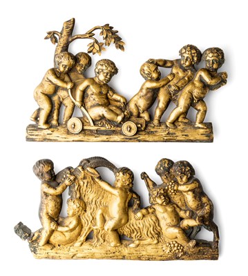 Lot 78 - A PAIR OF GILT-BRONZE MOUNTS