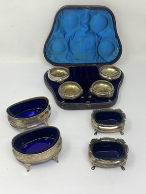 Lot 187 - ENGLISH SALT CELLARS