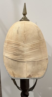 Lot 231 - A VICTORIAN EARLY FOREIGN SERVICE HELMET AND UNIFORM OF PRINCE ALFRED'S GUARD (BANDSMAN)