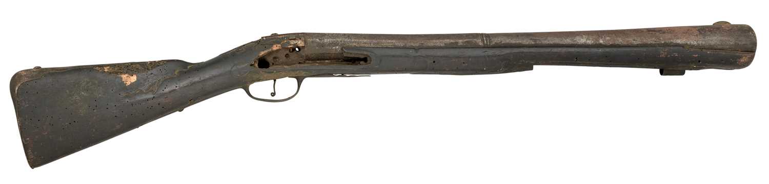 Lot 130 - â“Œ AN IRISH MUSKETOON, CIRCA 1700