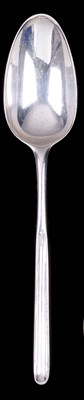 Lot 123 - A GEORGE I SILVER MARROW SCOOP