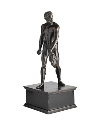 Lot 39 - AFTER GIAMBOLOGNA AND MASSIMILIANO SOLDANI: THE EXECUTIONER