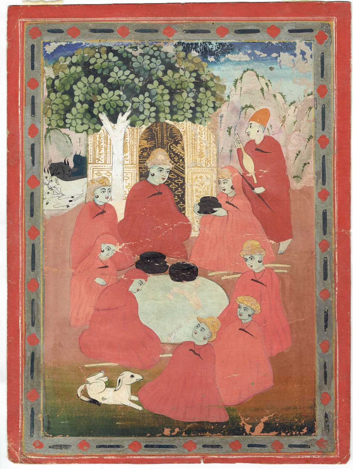 Lot 241 - NATH YOGIS AT A SHRINE