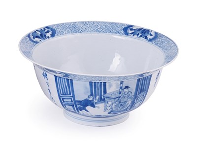 Lot 17 - A BOWL WITH EVERTED RIM, KANGXI