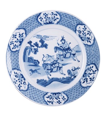 Lot 19 - A SET OF NINE DISHES, KANGXI STYLE