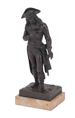 Lot 91 - A FRENCH BRONZE FIGURE OF THE YOUNG NAPOLEON