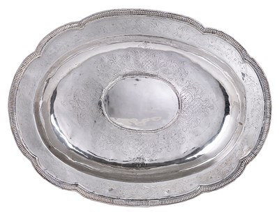 Lot 119 - A RUSSIAN SILVER DISH