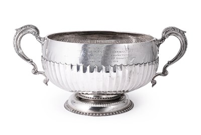 Lot 189 - A GEORGE V SILVER ROSEBOWL