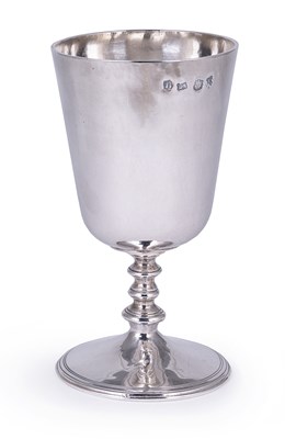 Lot 272 - A CHARLES I SILVER WINE CUP