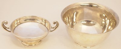 Lot 315 - A VICTORIAN SILVER BOWL