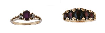 Lot 447 - COLLECTION THREE RINGS