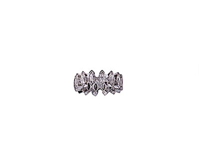 Lot 448 - DIAMOND ETERNITY RING