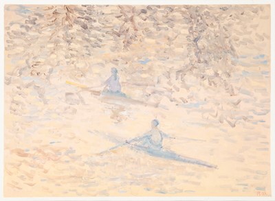 Lot 122 - BERNARD MYERS  (1925-2007)