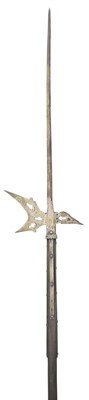 Lot 225 - A STYRIAN HALBERD, LAST QUARTER OF THE 16TH CENTURY