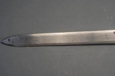Lot 27 - A COMPOSITE INDIAN GAUNTLET SWORD (PATA), 19TH CENTURY AND LATER