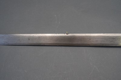 Lot 27 - A COMPOSITE INDIAN GAUNTLET SWORD (PATA), 19TH CENTURY AND LATER