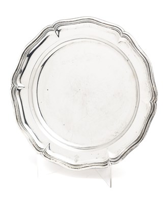 Lot 62 - A SPANISH SILVER DISH, PLATERIA D. GARCIA, BARCELONA, EARLY 20TH CENTURY