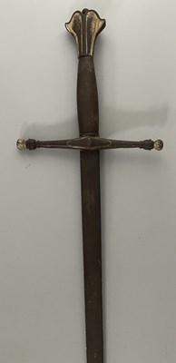 Lot 198 - A SWORD IN ITALIAN LATE 15TH CENTURY STYLE, 19TH/EARLY 20TH CENTURY