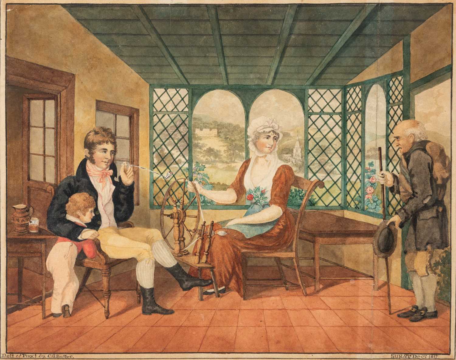 Lot 141 - MAJOR C.G. BUTTER (d.1824)