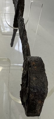Lot 702 - A RARE MEDIEVAL HAND-AND-A-HALF SWORD, PROBABLY LATE 14TH/15TH CENTURY