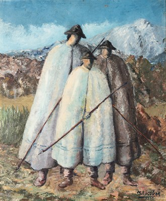 Lot 196 - â€¢M. ESCOBAR (20th CENTURY)