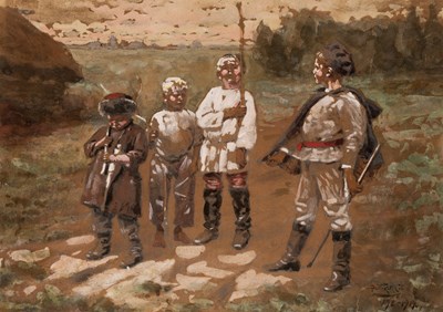 Lot 217 - VLADIMIR MAKOVSKY (1846-1920)