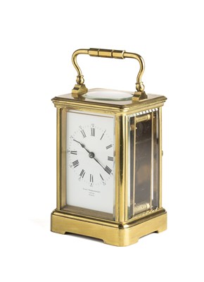 Lot 229 - A FRENCH CARRIAGE CLOCK, CHARLES FRODSHAM & CO., PARIS, CIRCA 1890