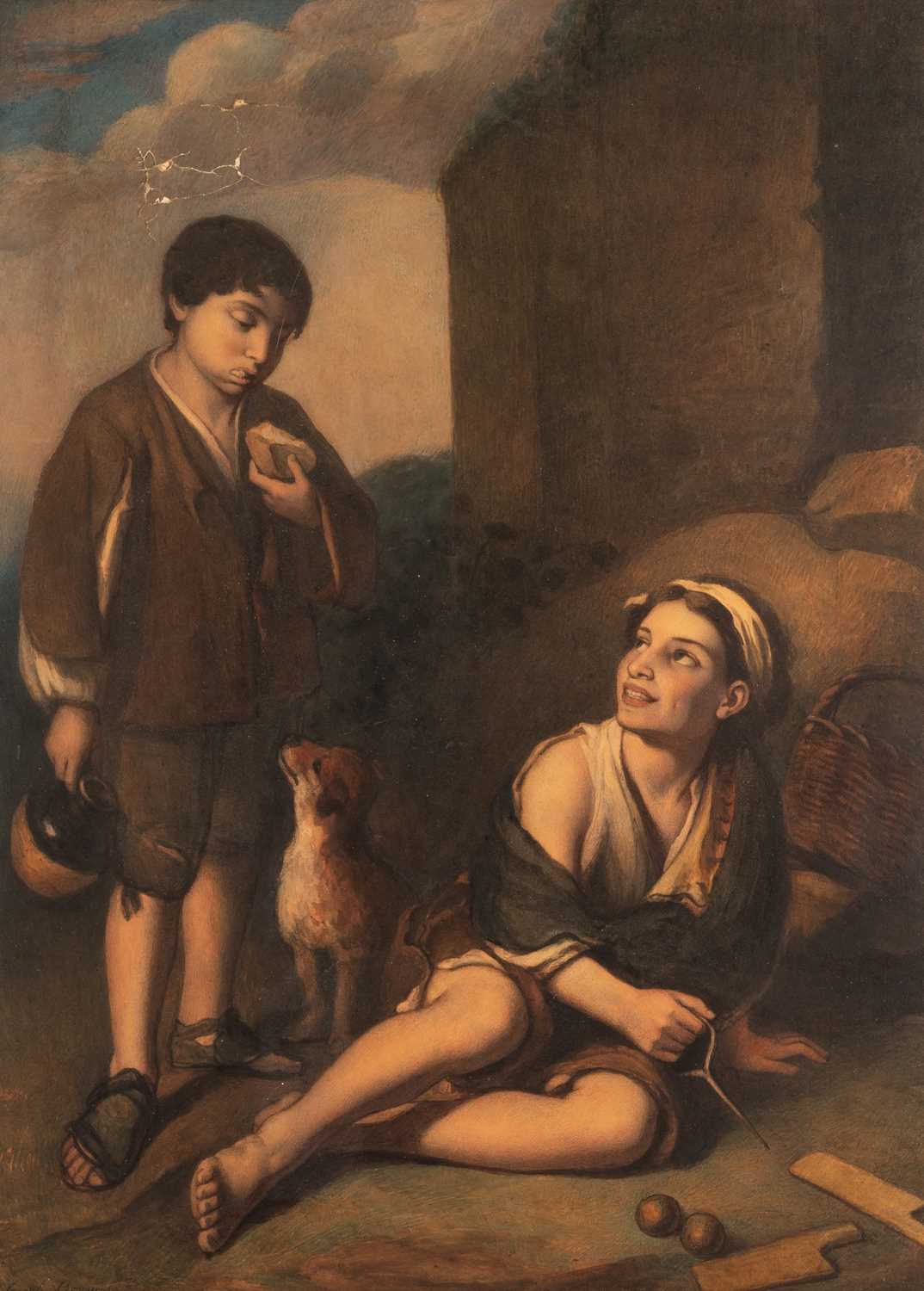 Lot 33 - JOSEPH BOUVIER (fl.1839-1888) AFTER BARTOLOMÃ‰ ESTÃ‰BAN MURILLO
