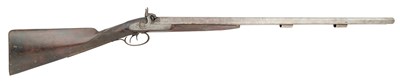 Lot 172 - A D.B. PERCUSSION SPORTING GUN SIGNED NOCK, LONDON PROOF MARKS, CIRCA 1830