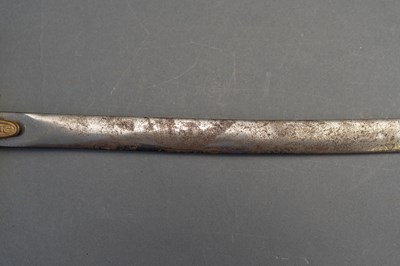 Lot 56 - A MAMELUKE-HILTED NIGERIAN DIPLOMATIC OFFICER'S SWORD, LATE 19TH CENTURY