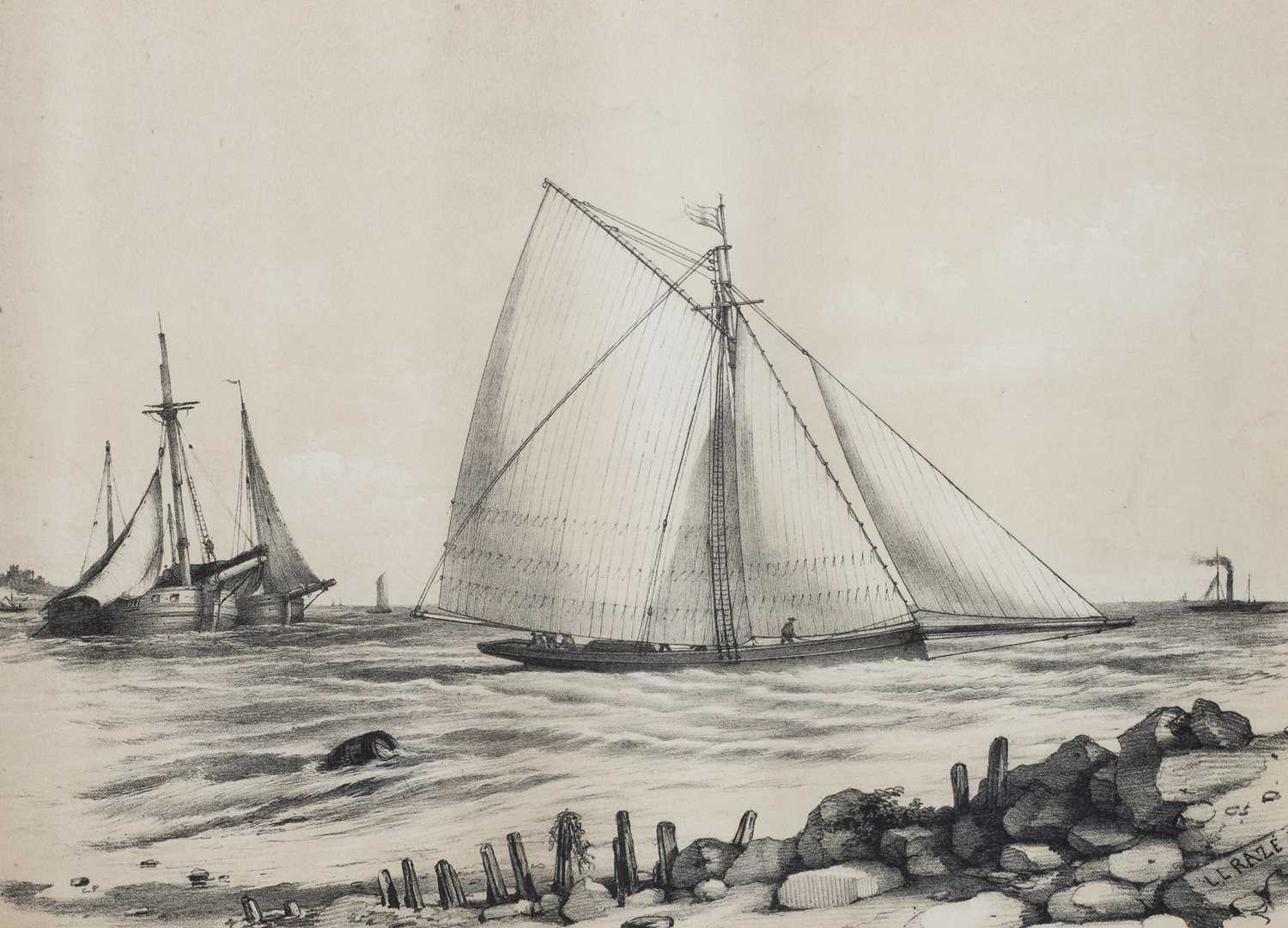 Lot 96 - Â¤ LOUIS LAURENT RAZE (1805-1872)