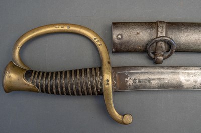 Lot 91 - A FRENCH ARTILLERY SWORD, MID-19TH CENTURY
