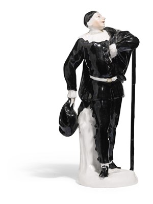 Lot 30 - â€¡A KLOSTER-VEILSDORF FIGURE OF CAPITANO SPAVENTO OR RODOMOND