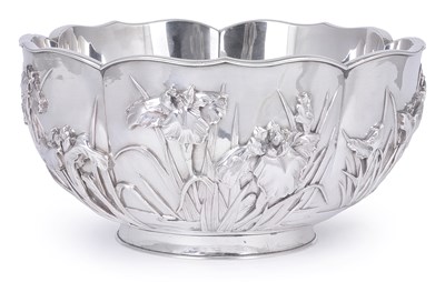 Lot 87 - A JAPANESE SILVER BOWL