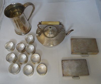 Lot 289 - A GEORGE III SHEFFIELD PLATE MUG