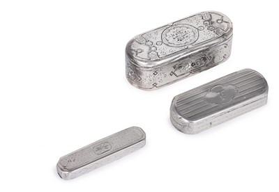 Lot 314 - A GEORGE III SILVER TOOTHPICK CASE