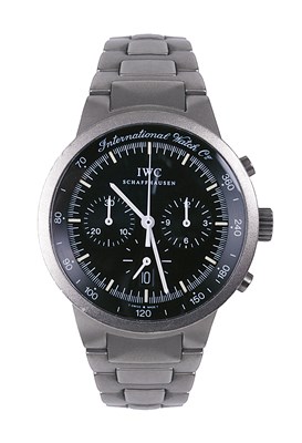Lot 338 - INTERNATIONAL WATCH COMPANY, SCHAFFHAUSEN, " GST CHRONOGRAPH", NO. 2692482
