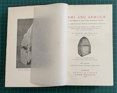 Lot 200 - BOUTELL, CHARLES AND TWENTY-FOUR OTHER VOLUMES RELATED TO ARMS AND ARMOUR