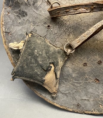 Lot 61 - TWO INDIAN SHIELDS (DHAL), 19TH CENTURY