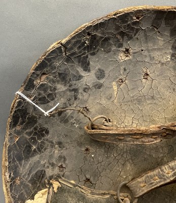 Lot 61 - TWO INDIAN SHIELDS (DHAL), 19TH CENTURY