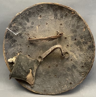Lot 61 - TWO INDIAN SHIELDS (DHAL), 19TH CENTURY