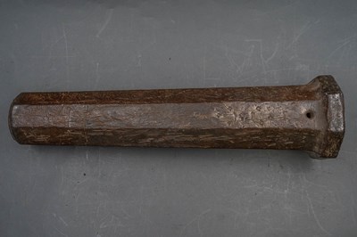 Lot 157 - AN IRON CANNON IN LATE 15TH CENTURY STYLE, 19TH/20TH CENTURY