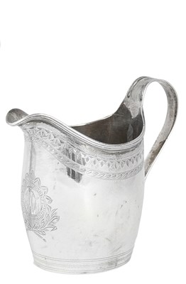 Lot 459 - A GEORGE III SILVER MILK JUG