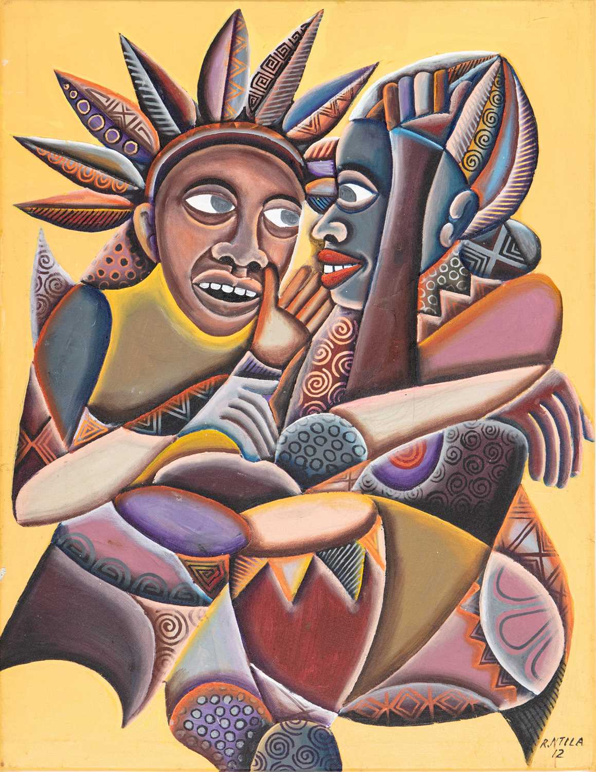 Lot 302 - ROBINO NTILA (TANZANIAN 1953-2020)