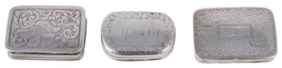 Lot 505 - A VICTORIAN SILVER VINAIGRETTE