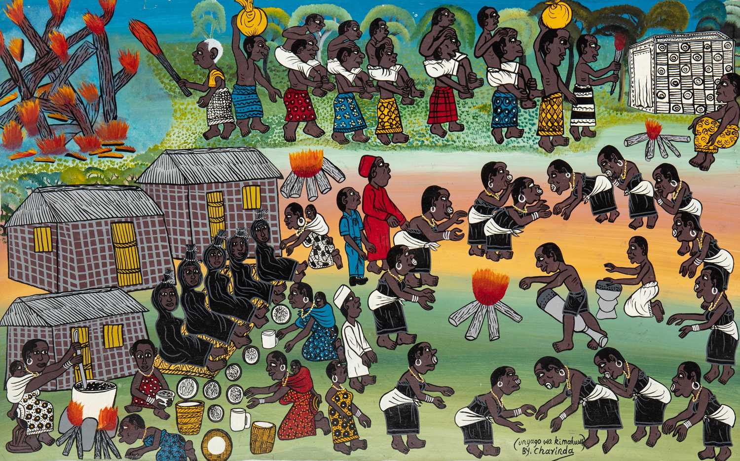 Lot 75 - MOHAMED CHARINDA (TANZANIAN 1947-2021)