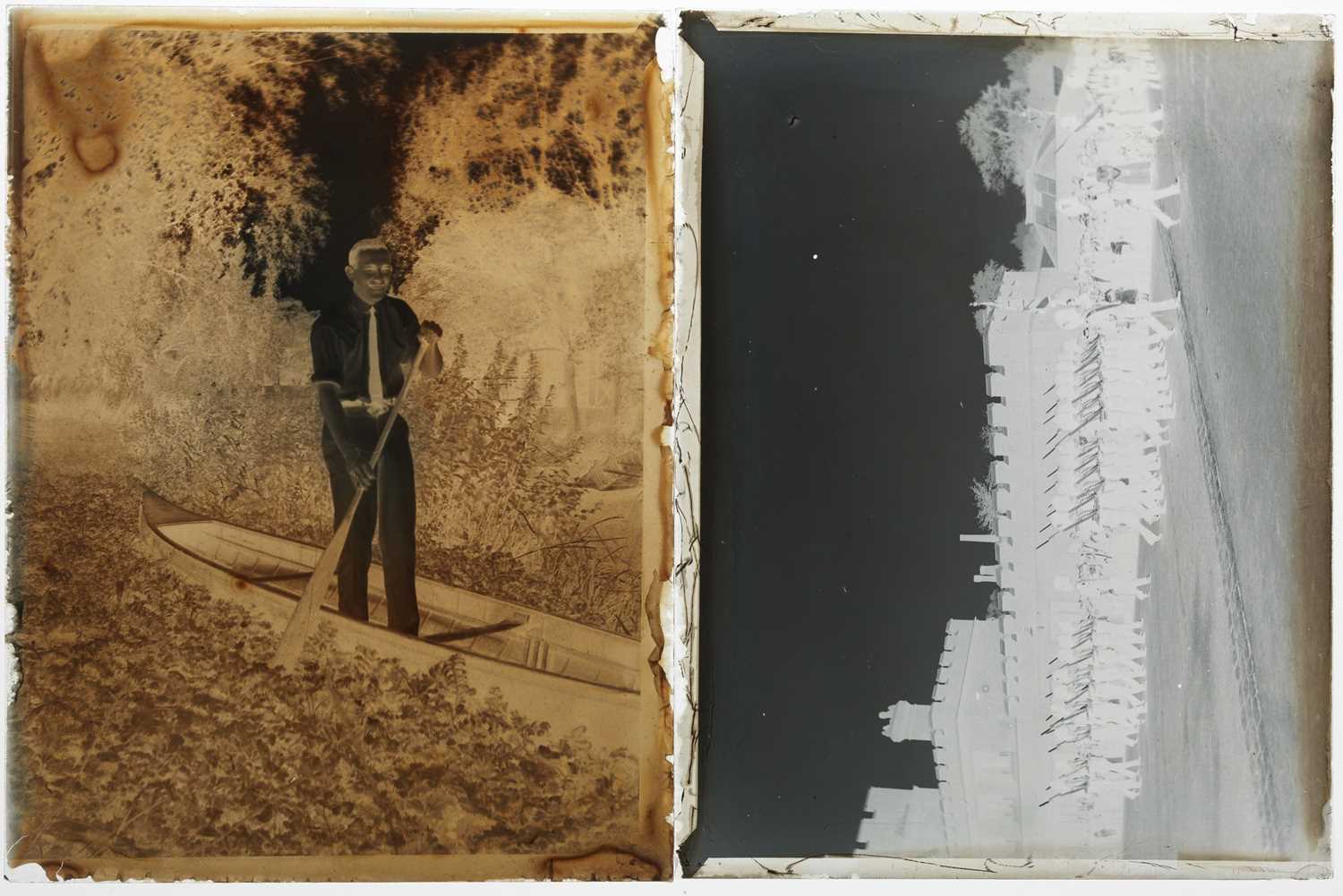 Lot 202 - GLASS NEGATIVES