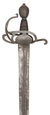 Lot 202 - A COMPOSITE ENGLISH BROADSWORD, CIRCA 1620