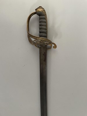 Lot 268 - A VICTORIAN 1845 PATTERN INFANTRY OFFICER'S SWORD RETAILED BY GARDEN, 200 PICCADILLY