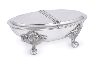 Lot 158 - A GERMAN SILVER CONDIMENT STAND